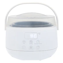 Professional Warmer Wax Heater Mini Spa Hand Epilator Feet Paraffin Wax Rechargeable Machine Body Depilatory Hair Removal Tool