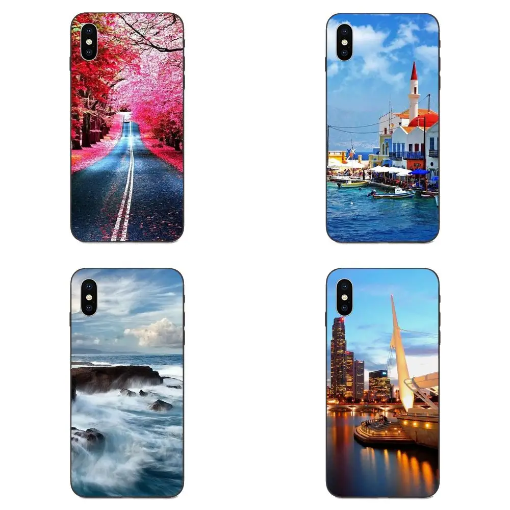 Красивые живописные пятна Мягкий ТПУ коробка для звонков Huawei nova 2 2S 3i 4 4e 5i Y3 Y5 II Y6 Y7
