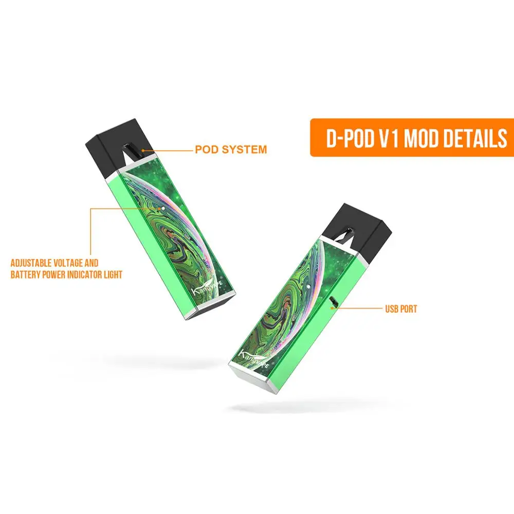Volcanee D Pod V1 650mAh аккумулятор 0 7 МЛ Основные характеристики керамики катушки
