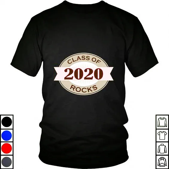 

Class Of 2020 Graduation Gift 2020 School Year T-Shirt for Men & Women Top Tee
