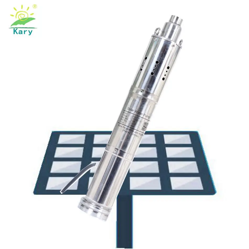 Kary including shipping 24V dc pumps 90m max lift 3000L/H solar submersible deep well pump screw | Обустройство дома