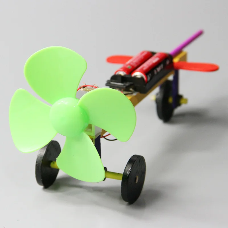 

Primary School China Science Publishing & Media Ltd.(cspm) Small Production Wind Power Glider CHILDREN'S Toy Model DIY Science A