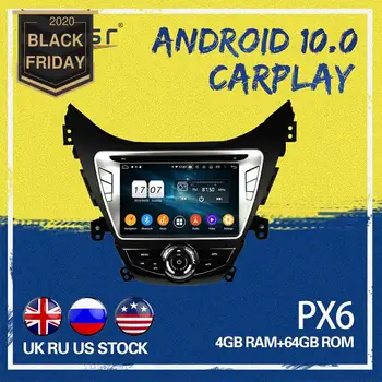 

AOTSR Car GPS NAVI For HYUNDAI Elantra MD 2011-2013 Android 10.0 Car Navigation Touch Screen Octa Core Car Radio Play