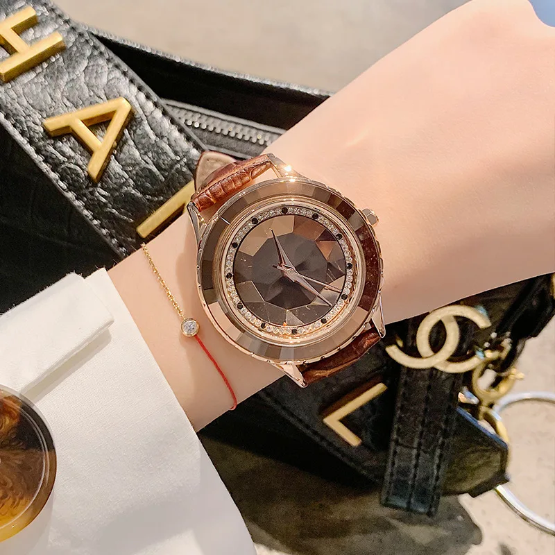 Relojes para mujer, новые женские часы с бриллиантами, женские часы, повседневные часы с браслетом, роскошные часы с кожаным ремешком, кварцевые часы под платье, наручные часы