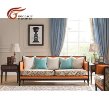 Liriodendron деревянная мебель для гостиной роскошный диван итальянский и центральный стол для гостиной divano di lusso italiano WA371