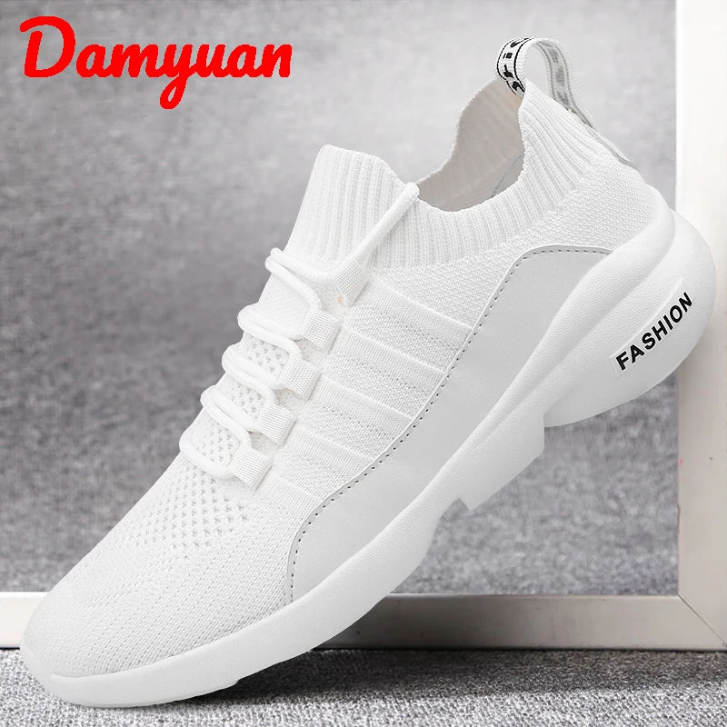 

Dayuan New Autumn and Winter 2019 Shuttle Men's Fashion Air-permeable Sports Shoes Large Size 47 Outdoor Leisure Running Shoes