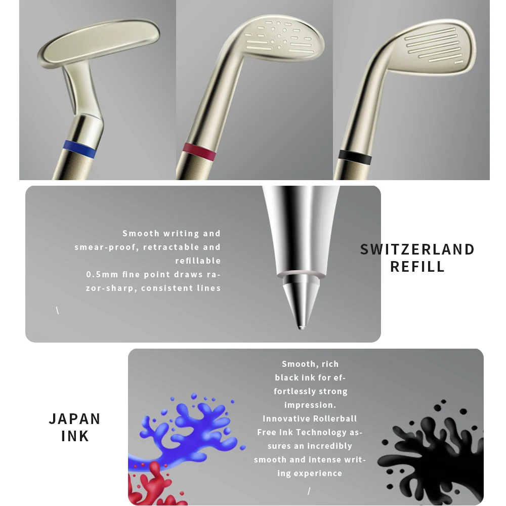 Настольный держатель для ручек гольфа кожаный карандашей новые подарки мужчин и
