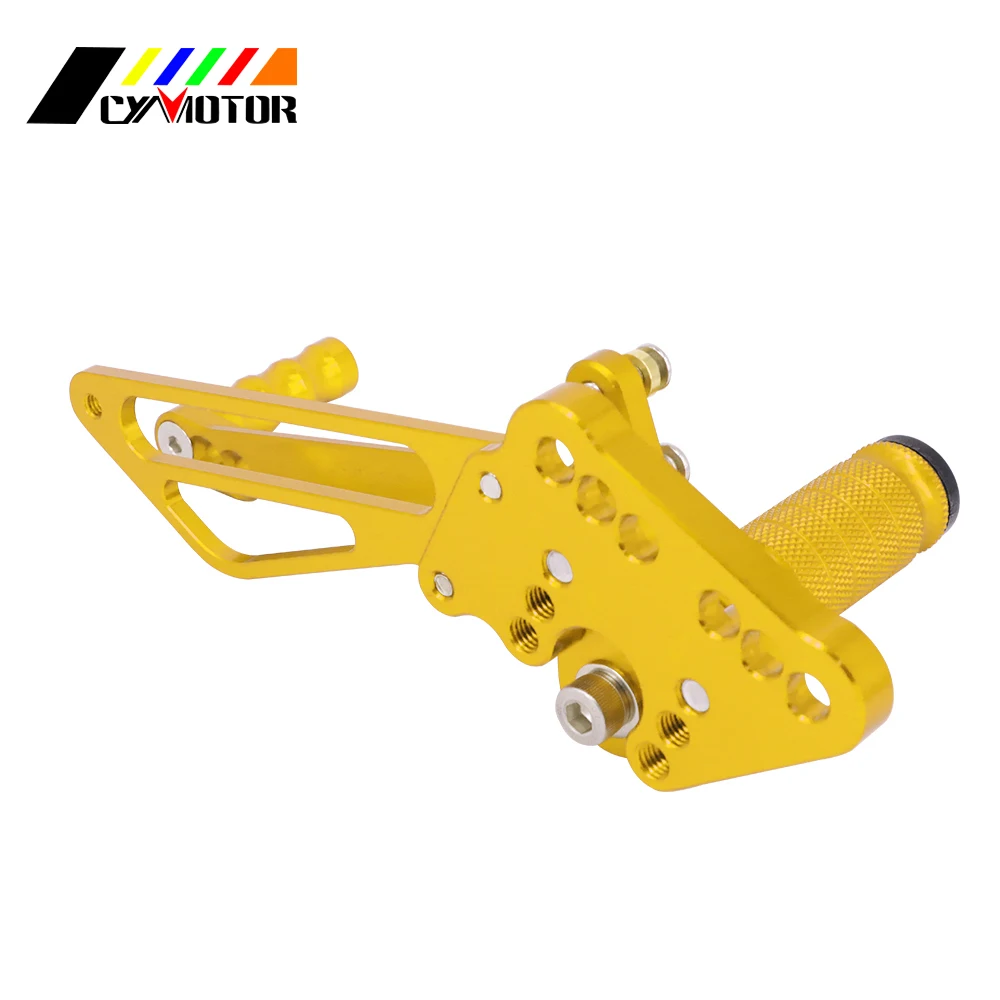 Мотоцикл с ЧПУ Регулируемые подножки для SUZUKI GSXR600 GSXR750 GSXR 600 750 2006 2007 2008 2009 2010 06 07 08 09 10