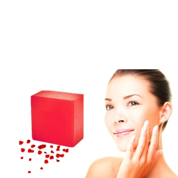 

Organic Rose Beauty Soap Deep Moisturizing Face Lift Droopy Skin Firming Handmade Soaps Bathing Spa Fragrance Aromatherapy Soap