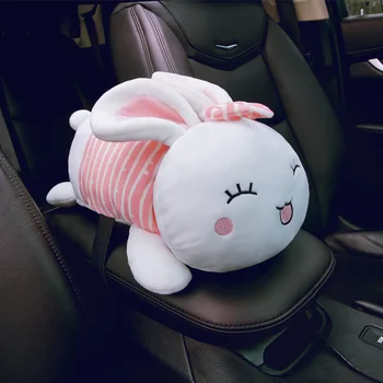 

2020 New Universal Car Armrest Box Tissue Box Creative Cartoon Cute Tissue Box Car Interior Products Car Accessories