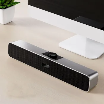 

USB Wireless Bluetooth Computer Speaker Bluetooth 5.0 360° Stereo Subwoofer Surround Sound for PC Laptop Phone Tablet MP3 MP4