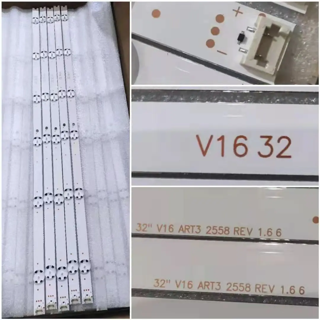 Светодиодная лента для подсветки 6 ламп 32 дюйма V16 ART3 2558 REV 1 7 55V0 E74739 32LH604V-ZB LC320DUE |
