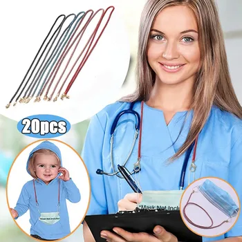 

20PCS Rest mascarillas Women Men Kids Face Mask Lanyard Handy mascarilla & Convenient masker Safety Mask foe masks mascarilla