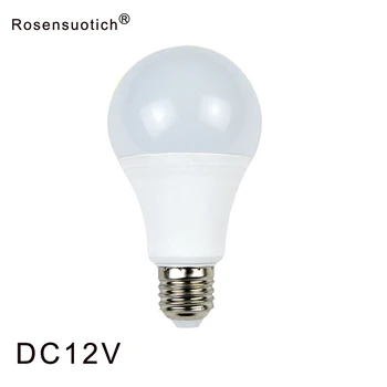 E27 LED Bulb Lights DC 12V smd 2835chip lampada luz E27 lamp 3W 6W 9W 12W 15W 18W spot bulb Led Light Bulbs for Outdoor Lighting 1