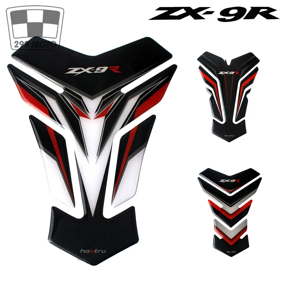 

For Kawasaki ZX9R ZX-9R NINJA Tankpad 3D Motorcycle Tank Pad Protector Stickers