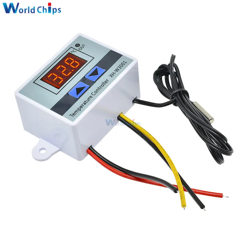 W3001 220V 10A Digital LED Temperature Controller Thermostat Control Switch