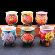 Суккулентная плантатор в горшках красивые горшечные керамические цветы для выращивания домашние декоративные растения аксессуары