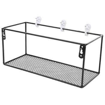 

Wall Storage Rack Simple Wrought Iron Grid Wall Shelf Nordic Creative Home Wall Hook Wall Hanging Storage Rack