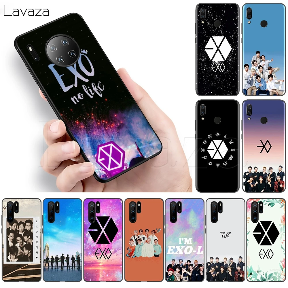 Мягкий силиконовый чехол Lavaza EXO band k-pop kpop для Honor Note 6A 7A 7X 8A 8X 8C 9 9X 10 20 20S 9A 10X Y6P Pro Lite |