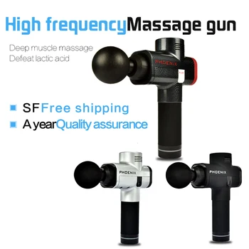 

Portable A1 Electronic Therapy Muscle Massage Gun High Frequency Vibration Massage Theragun Body Relaxation Pain Relief Massager