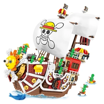 

1484pcs Thousand Sunny Pirate Ship Building Blocks Figure Bricks Assembly Toys For Kids Christmas Gift