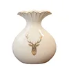 Modern simple extravagant creative ceramic vase,North European and American table vase porch decoration handicrafts and ornament 2