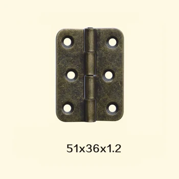 

Freeshipping 51*36*1.2mm Iron Metal Hinge Sewing Machine Folding Table Furniture Flip Tray Hinges Big Door Hinges