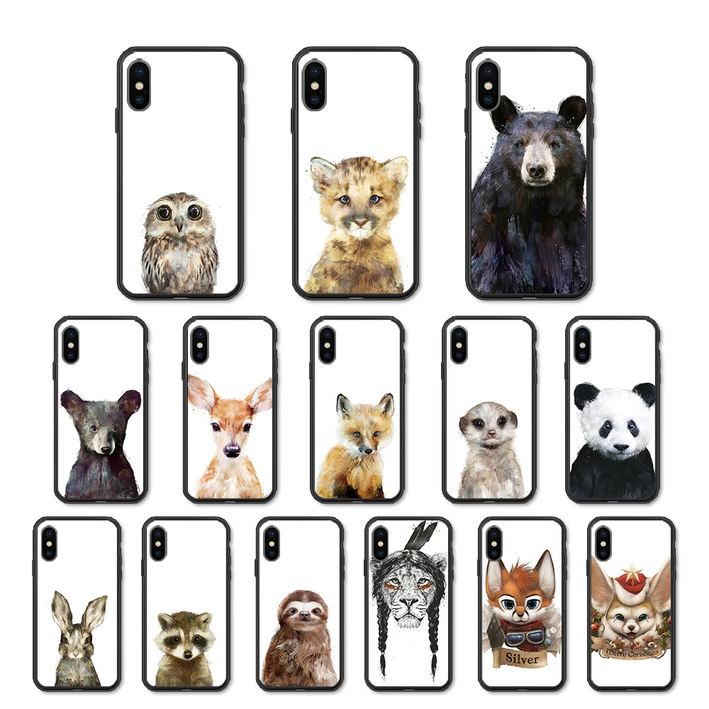 cartoon animal For Xiaomi redmi 8A S2 Go K20 Pro case phone cover silicone soft tpu Back cases for xiomi 7A 6A 4A Coque funda | Мобильные