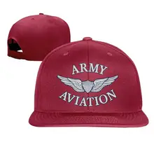 Авиация армии США с Aircrew крыла шапки унисекс Мода Регулируемый взрослых Snapback шапки