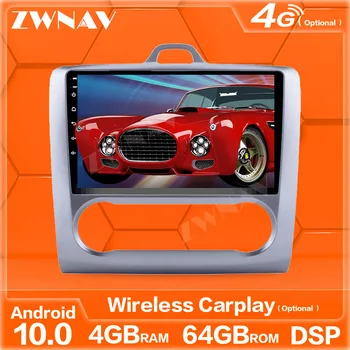 

Carplay Android 10 multimedia player screen For Ford FOCUS 2007-2011 car GPS Navigation Auto Audio Radio Music stereo head unit