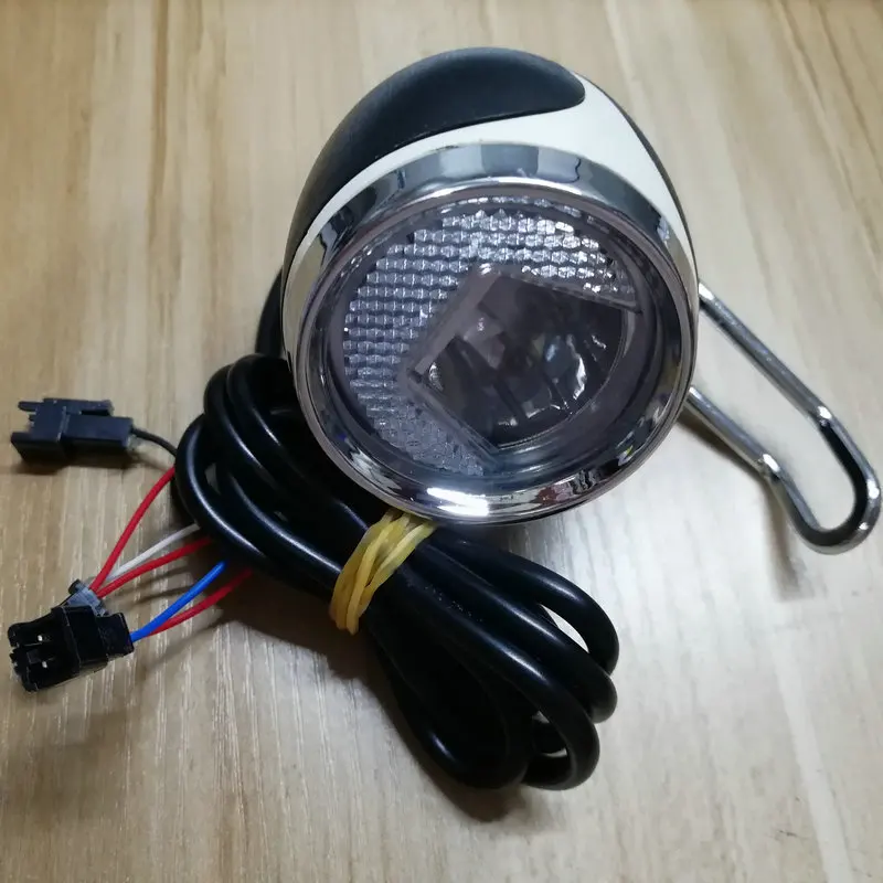 Универсасветодиодный светодиодная передняя фара 24v36v48v с рогом + переключателем
