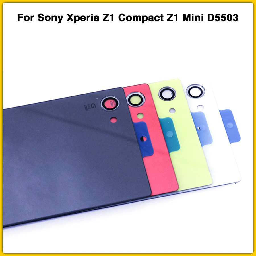 Новый чехол для sony Xperia Z1 Compact Mini D5503 M51W задняя крышка аккумулятора стекло с