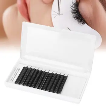 

Natural Long 0.07mm W-Shaped False Eyelashes Eyelash Extension Grafting False Lashes (J Curve) Eye Makeup Tool