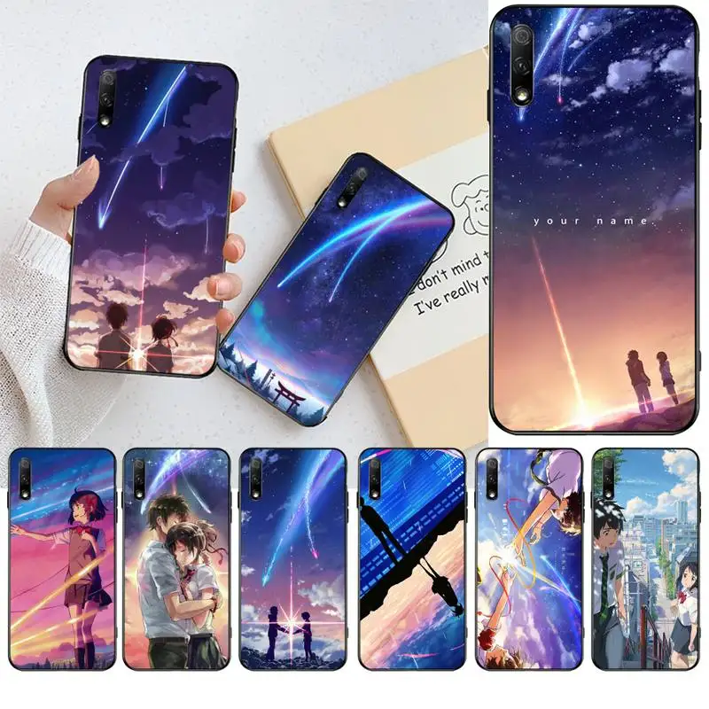 HPCHCJHM аниме ваше имя DIY Роскошный чехол для телефона Huawei Nova 6se 7 7pro 7se honor 7A 8A 7C