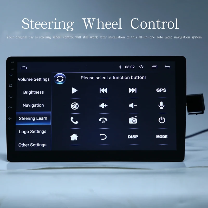 10.1 inch Universal Android 9.1 Double 2Din Car MP5 Player GPS Wifi Radio 2GB+32GB Car Multimedia Player