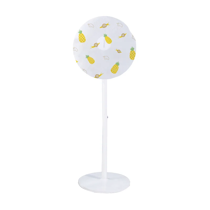 PEVA Fan Cover Cartoon Printed Electric Fan Dust Cover Floor-Standing Waterproof Storage Stand Protective