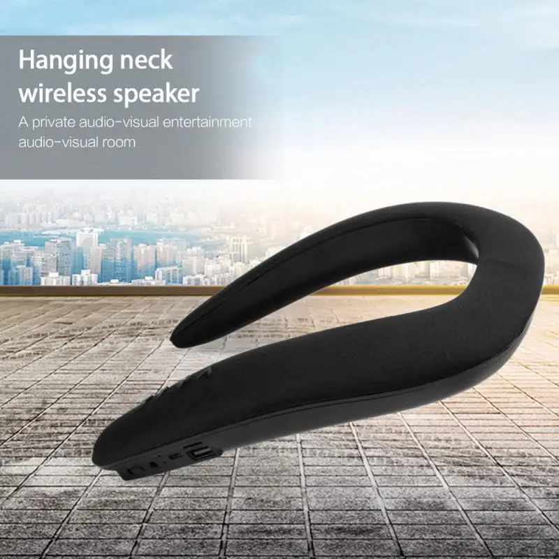 Стерео Беспроводная Bluetooth-колонка носимая колонка креативный U-образный