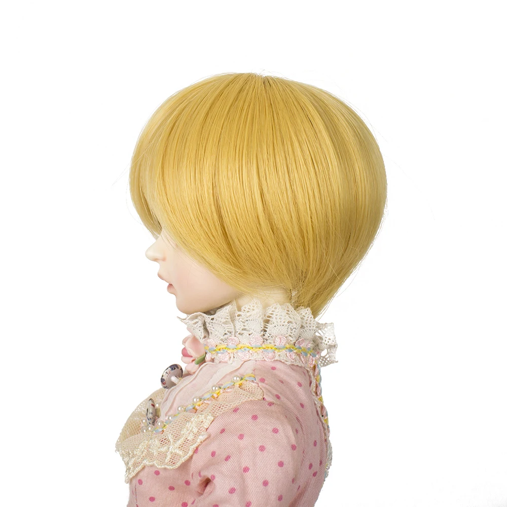 Muziwig BJD кукла волосы парики для 1/3 BJD DD SD кукла высокотемпературный провод Длинные Шампанское молоко золотые волосы парики