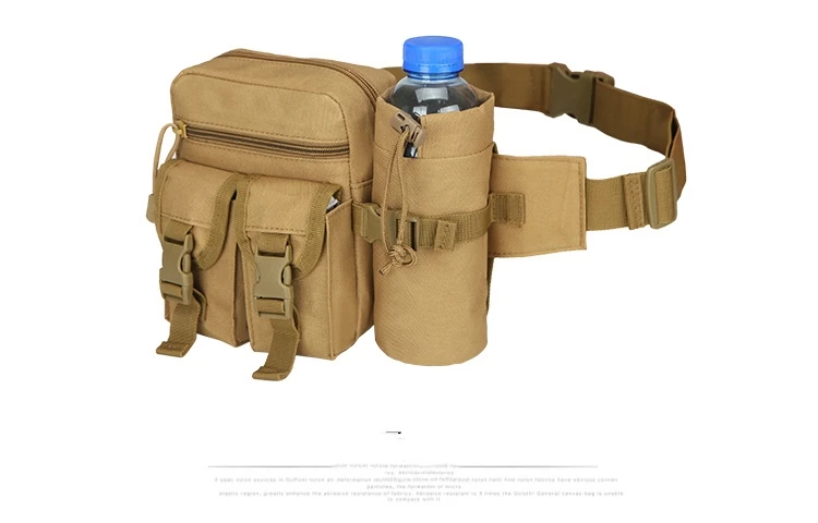 Vilead 1000D нейлоновая водонепроницаемая сумка для бега с чайником Военная камуфляжная походная поясная сумка для мужчин и женщин уличная тактическая сумка