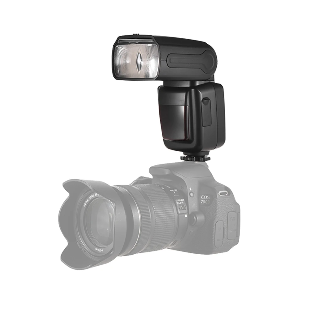Универсальная вспышка Speedlite 2,4G Беспроводная вспышка 5600K с триггером для Canon Nikon DSLR для камер sony A7 серии ILDC