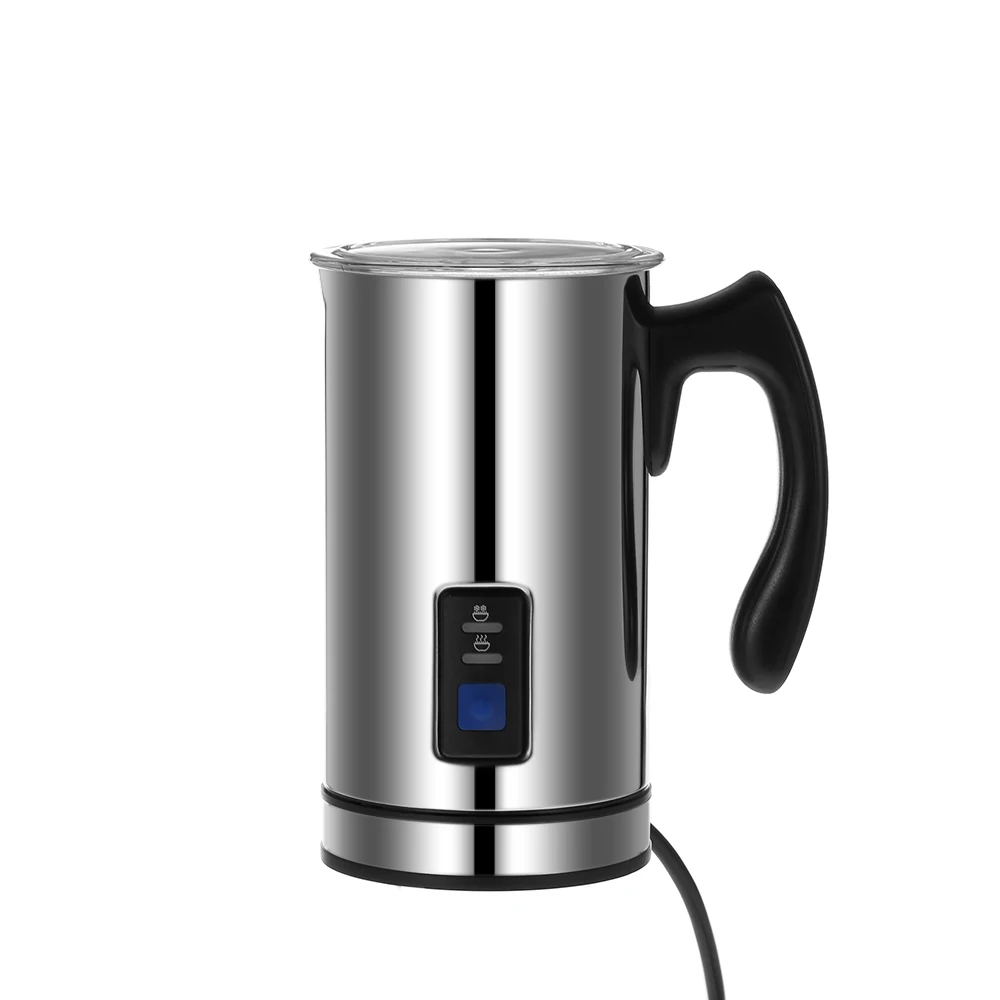 

Hot New Stainless Steel Coffee Pot Electric Milk Frother Foamer Frothing Milk Warmer Foam Maker Coffee Machine Cappuccino Bubble