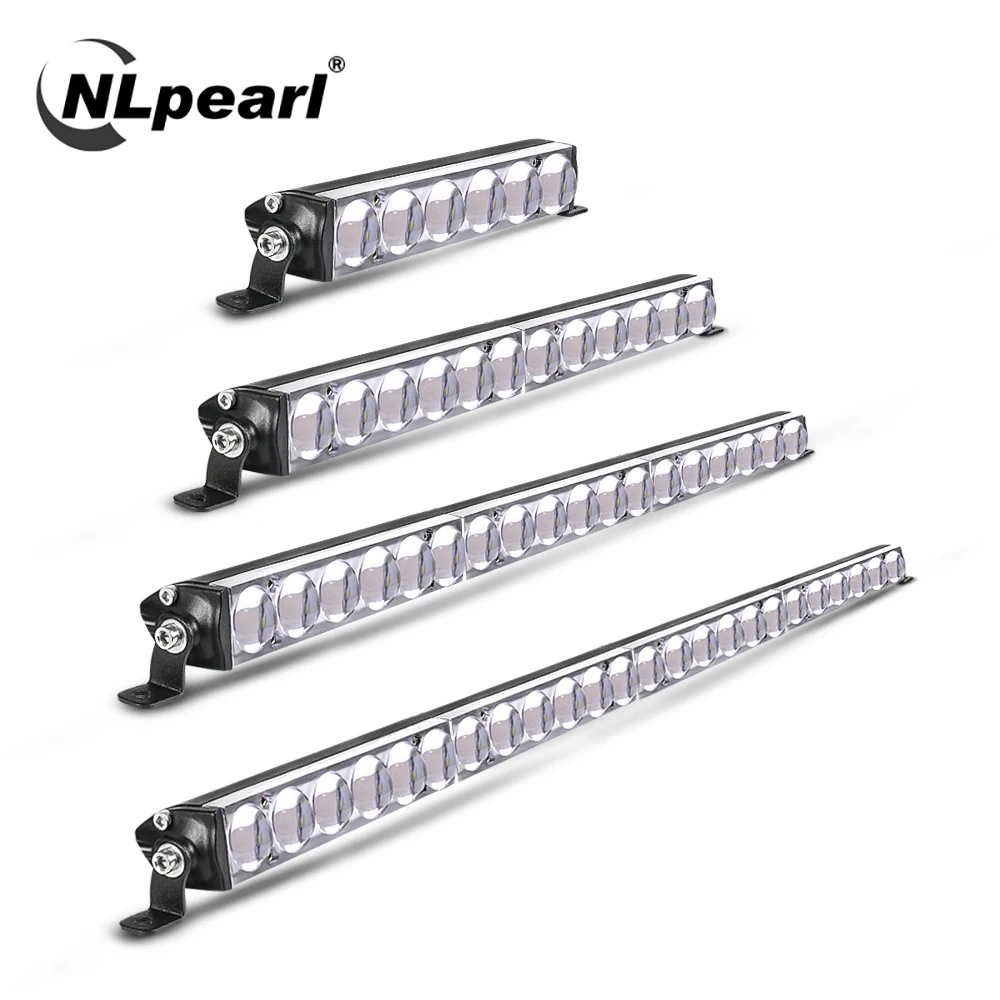 Nlpearl светодиодный светильник бар/рабочий 30 Вт 90 180 криогенным бруском 5D 12V 24V