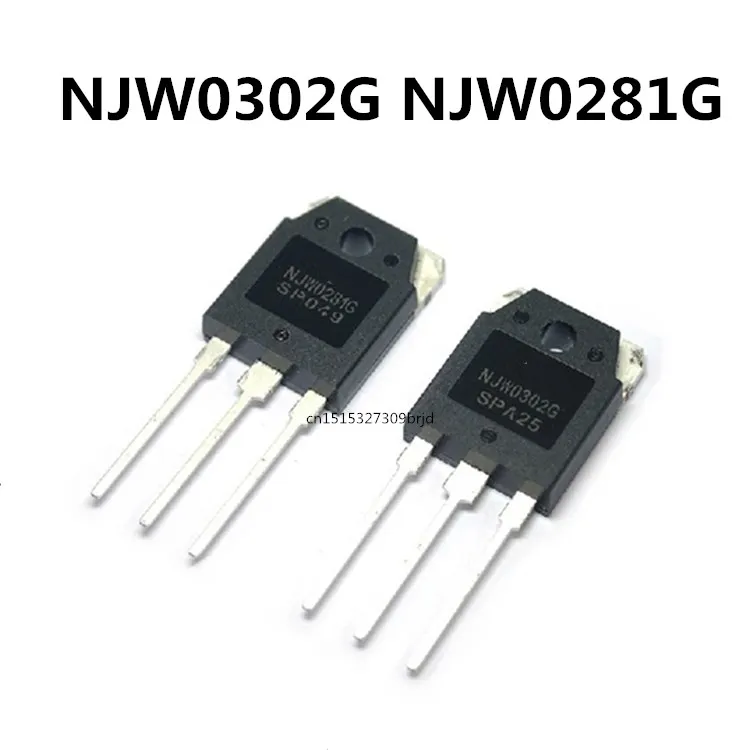 Оригинал 2 шт./NJW0302G NJW0281G TO-3P | Электронные компоненты и принадлежности