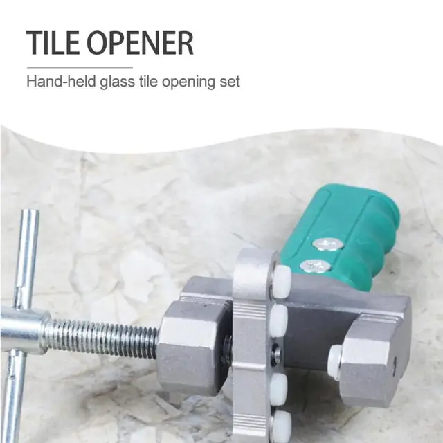 유리 및 타일 커팅을 위한 필수 도구: 알루미늄 브레이커 핸드 그립