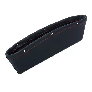 

PU Leather Car Pocket Organizer Seat Console Gap Filler Side Pocket and Catch Caddy Organizer Interior Car Pocket Storage