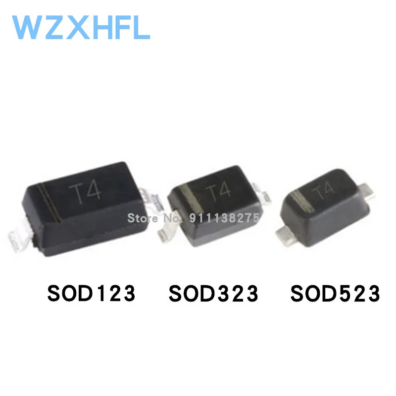 100 шт. SMD диод 0603 0805 1206 SOD-123 1N5819 1N4007 1N4148 SOD123 SOD-323 SOD523 1N4148WS 1N5819WS B5819WS SOD323 | Электронные
