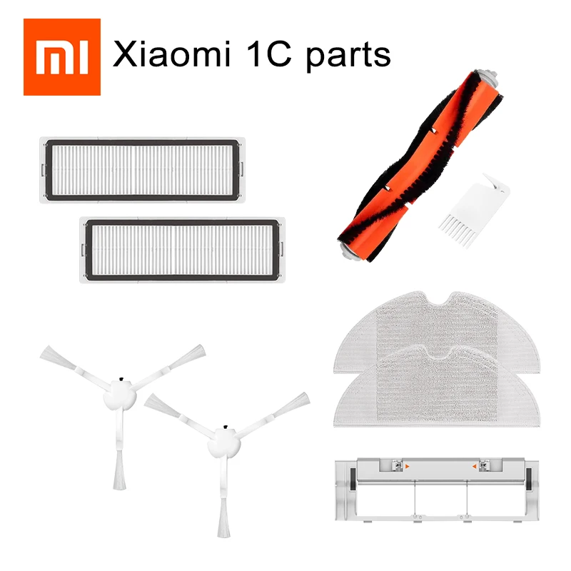 Робот пылесос для Xiaomi 1C запасные части Mijia Сменный фильтр HEPA основной ролик
