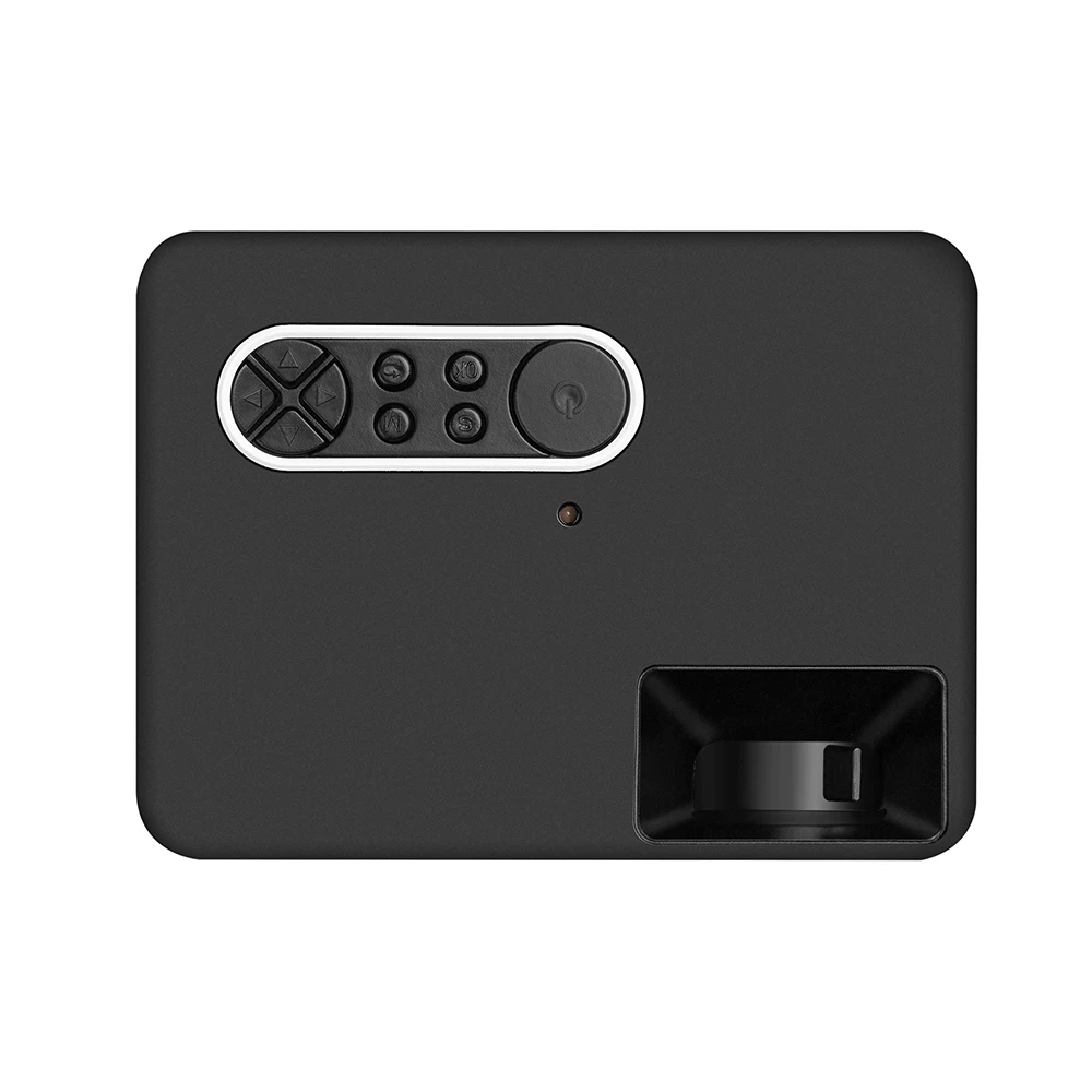 1080P мини-проектор HD портативный светодиодный USB AV порт для офиса домашнего кинотеатра Открытый ЕС США штекер