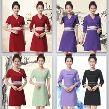 Новое поступление отель униформа лабораторное платье для женщин с длинными рукавами медицинская форма наряд салон красоты спа модная рабочая одежда