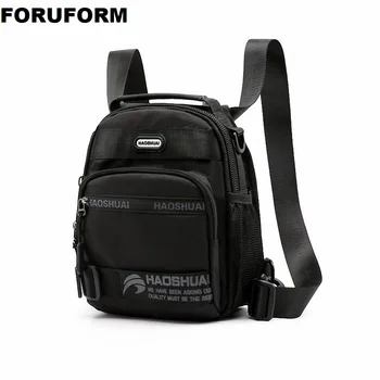 

Fashion Nylon Men Backpack One Shoulder Multi-function Chest Bag Male Messenger Boys School Bag Causal Work Travel Bags ZH-157